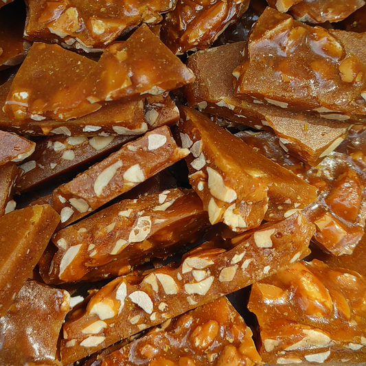 Extra Toasty Peanut Honey Brittle