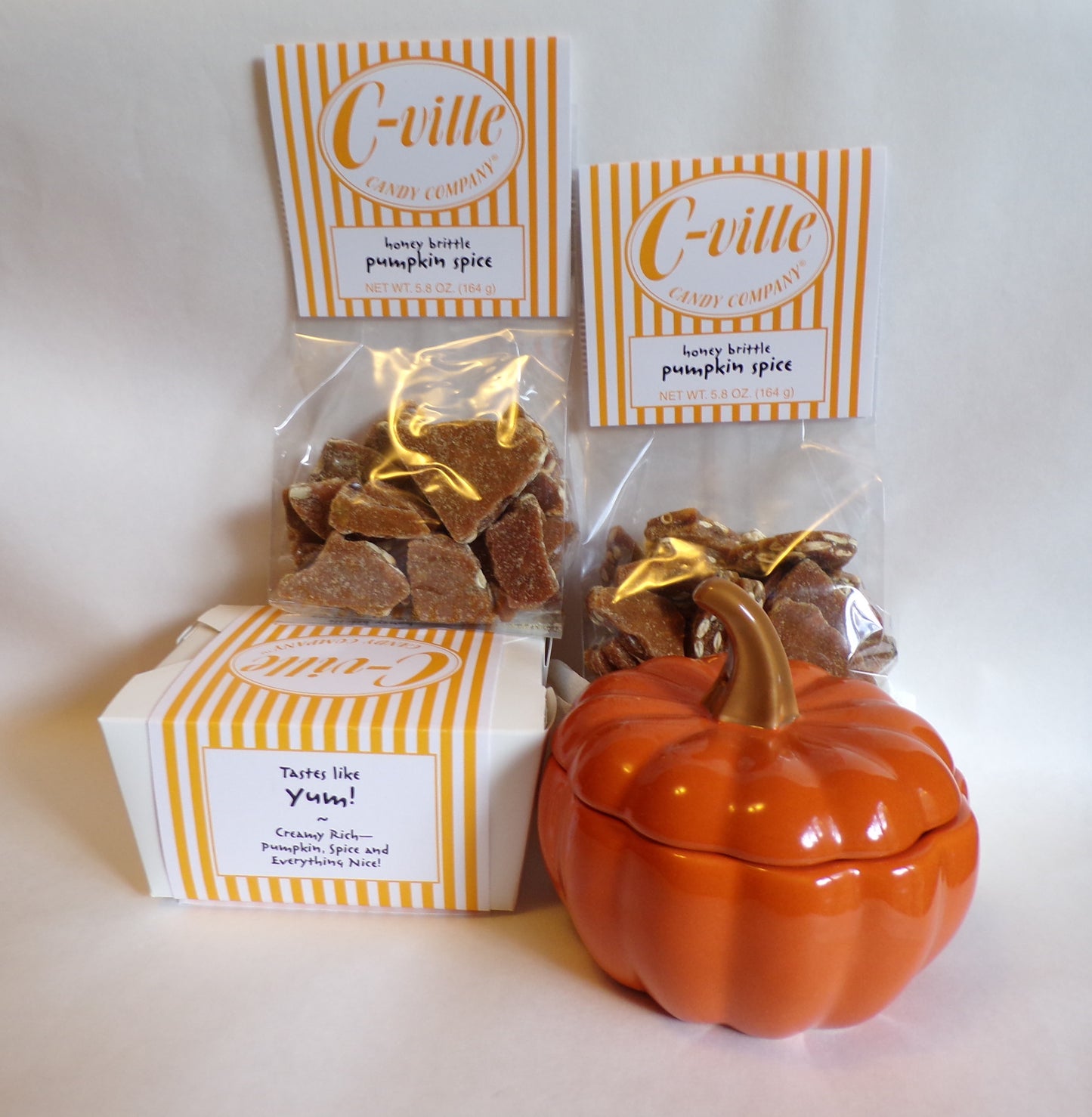 Pumpkin Spice Honey Brittle