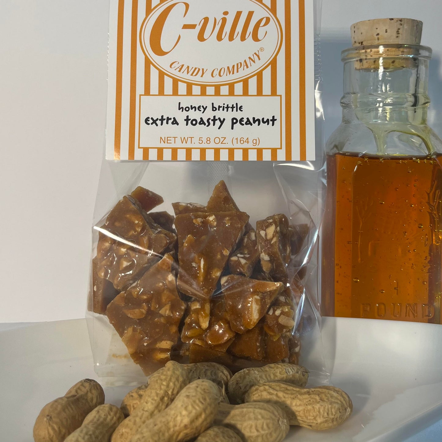 Extra Toasty Peanut Honey Brittle