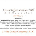 Pecan Toffee Milk Chocolate Bark